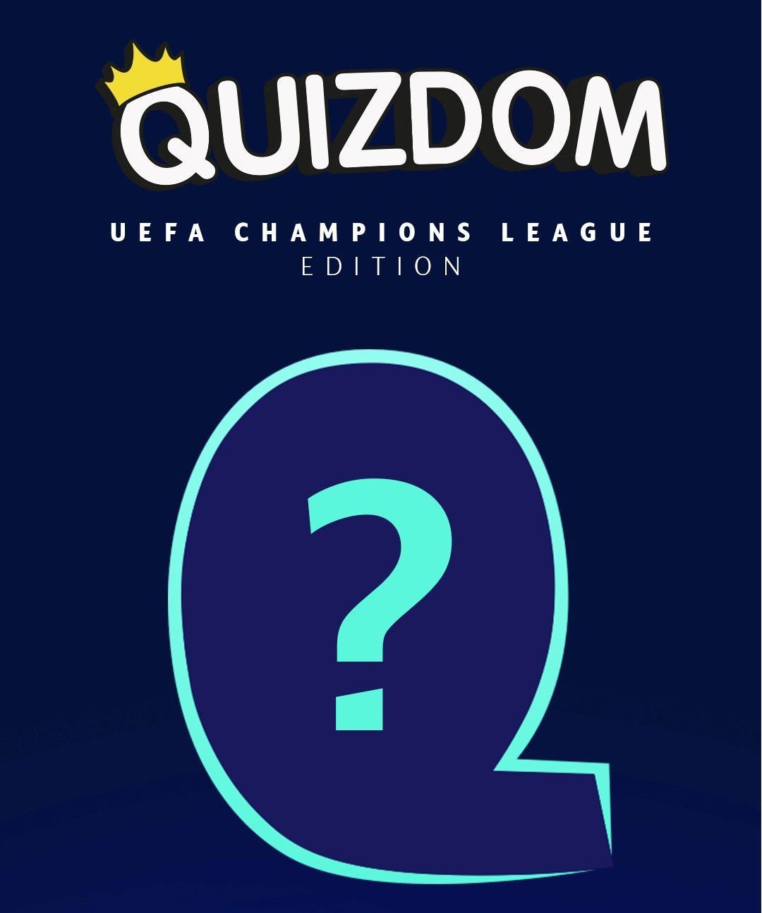 QUIZDOM UEFA Champions League Edition splash screen